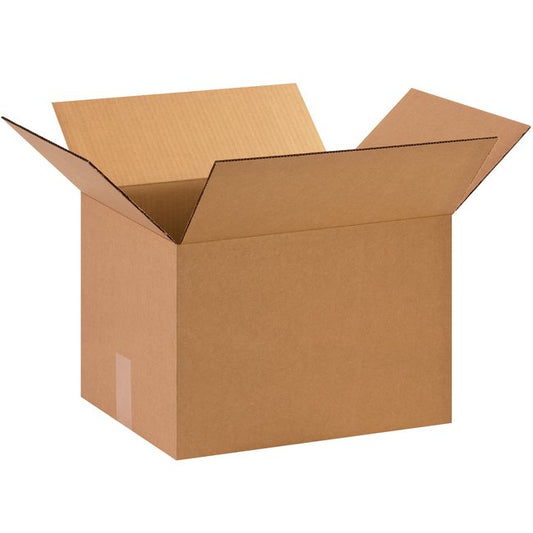 15x12x10 Kraft ECT-32 Corrugated Box Bundle (Pack of 25) - Image 1