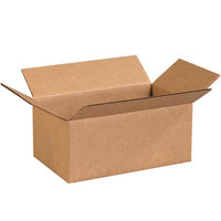 Alpha Packaging 12x7x5 ECT-32 Kraft Corrugated Box Bundle (25 Pack)