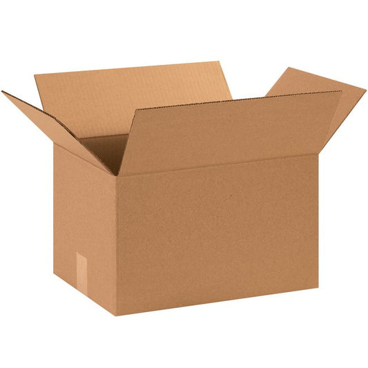 15x11x9 ECT-32 Kraft Corrugated Box Bundle (25 Pack) - Image 1