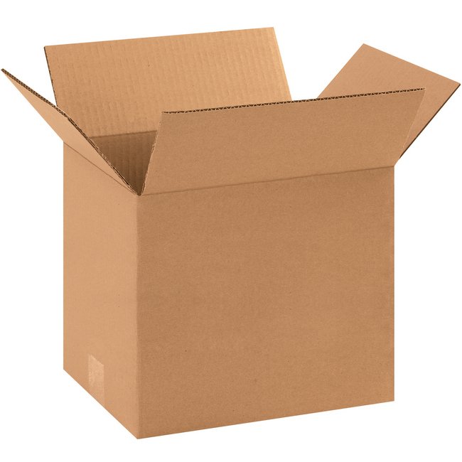 Alpha Packaging Corrugated Box - 11-1/4x8-3/4x10 in - Image 1