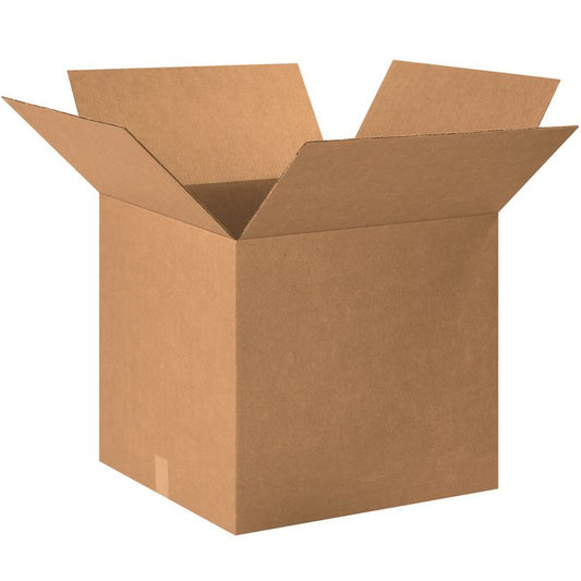 Alpha Packaging 24x24x26 ECT-32 Kraft Corrugated Box Bundle (Pack of 10) - Image 1