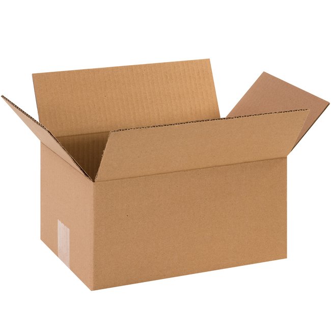 12x8x6 ECT-32 Kraft Corrugated Box - Bundle of 25 - Image 1