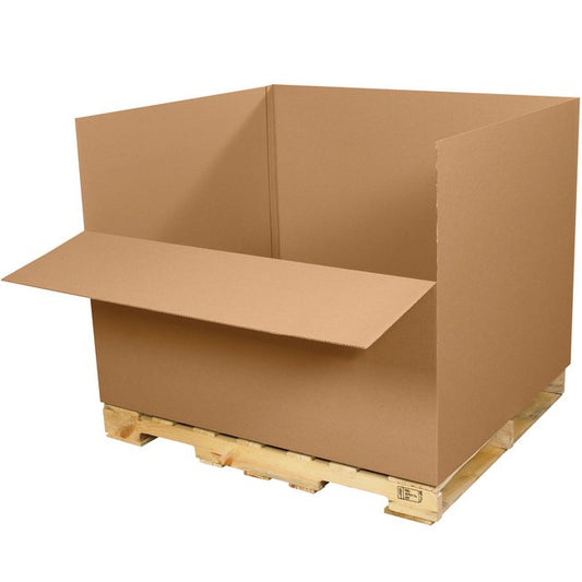 48x40x36 Easy Load Corrugated Cargo Container - Image 1