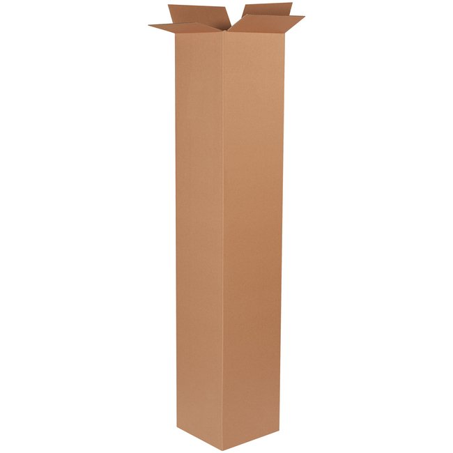 Alpha Packaging 12x12x72 Tall Corrugated Box - Image 1