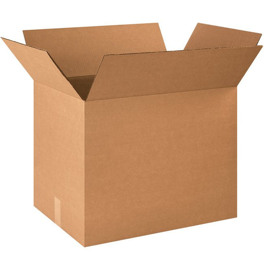 Alpha Packaging 23x16x18-5/8 ECT-32 Kraft Corrugated Box - Image 1