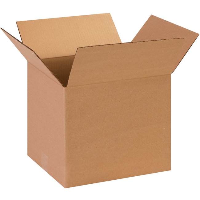 Alpha Packaging 13x11x11 ECT-32 Kraft Corrugated Box Bundle (25 Pack) - Image 1
