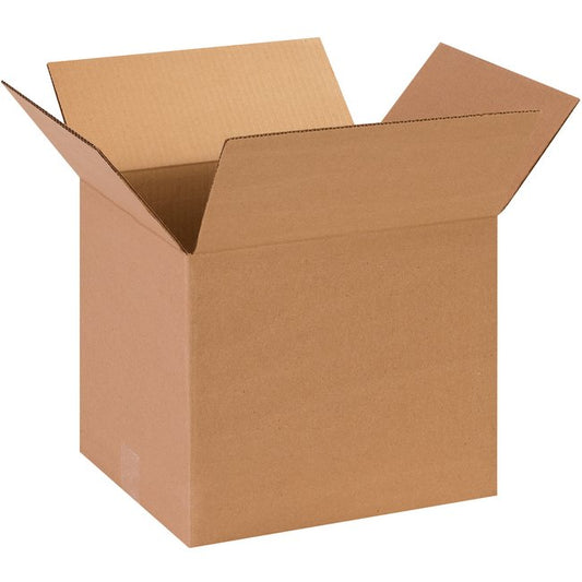 Alpha Packaging 13x11x11 ECT-32 Kraft Corrugated Box Bundle (25 Pack) - Image 1