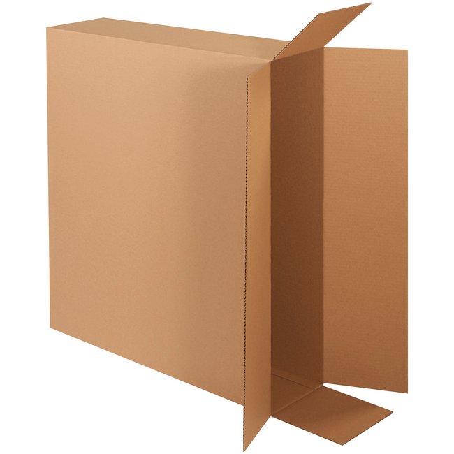 Alpha Packaging, Inc. 36x8x30 Side Loading Corrugated Box - Image 1