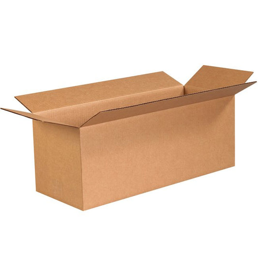 24x9x9 Long Corrugated Box, Kraft, ECT-32, Bundle of 25 - Image 1