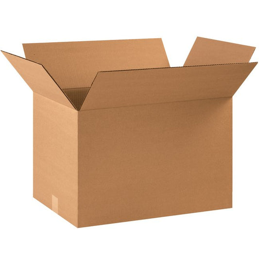 Alpha Packaging ECT-32 Kraft Corrugated Box - 22x14x14 in Bundle of 20 - Image 1