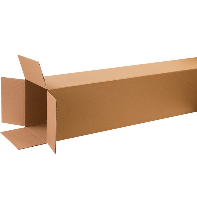 Alpha Packaging 12x12x60 Tall Corrugated Box - Image 1