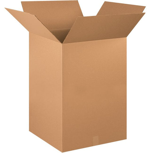 Alpha Packaging ECT-32 Kraft Corrugated Box - 22x22x30 Inches - Image 1