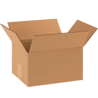 Alpha Packaging Inc. 10x8x6 ECT-32 Kraft Corrugated Box (Bundle of 25)