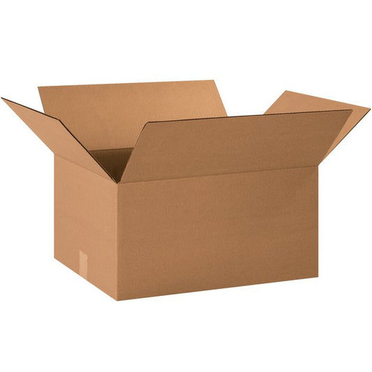 Alpha Packaging, Inc. 20x15x10 ECT-32 Kraft Corrugated Box Bundle (Pack of 20) - Image 1