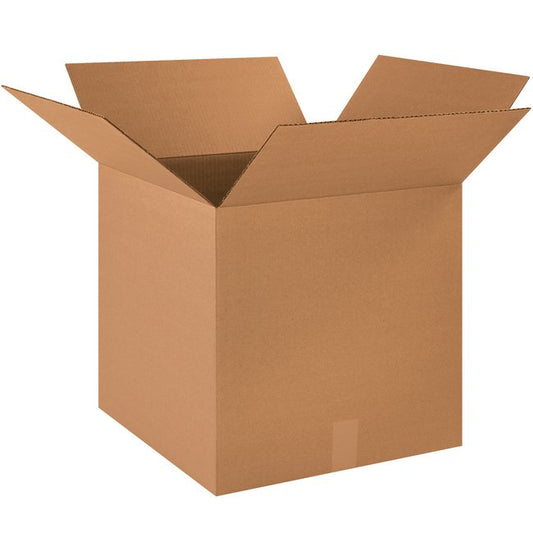 18x18x18 In. ECT-32 Kraft Corrugated Box by Alpha Packaging, Inc. - Image 1