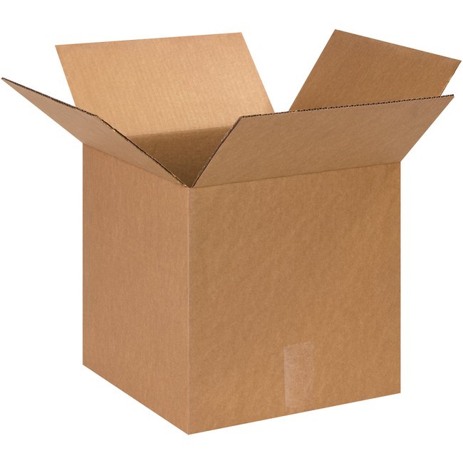 13x13x13 Kraft Corrugated Box - Image 1