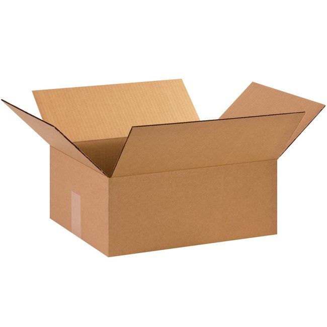 15x12x6 Kraft ECT-32 Corrugated Box Bundle (25 Pack) - Image 1