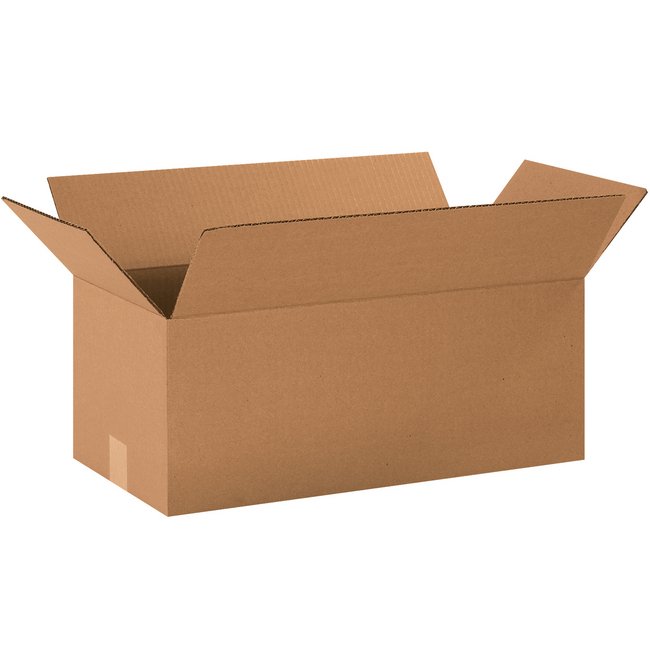 20x10x8 Long Corrugated Box - Image 1