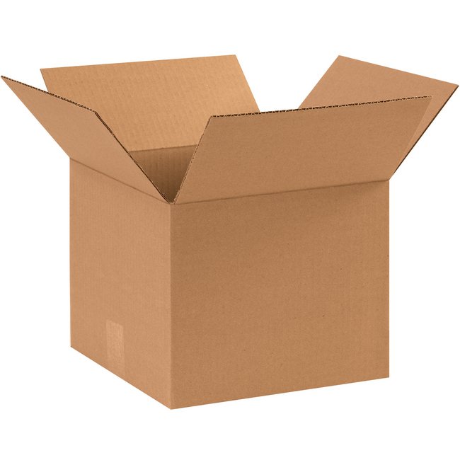 Alpha Packaging 11x11x9 ECT-32 Kraft Corrugated Box Bundle (25 Pack) - Image 1