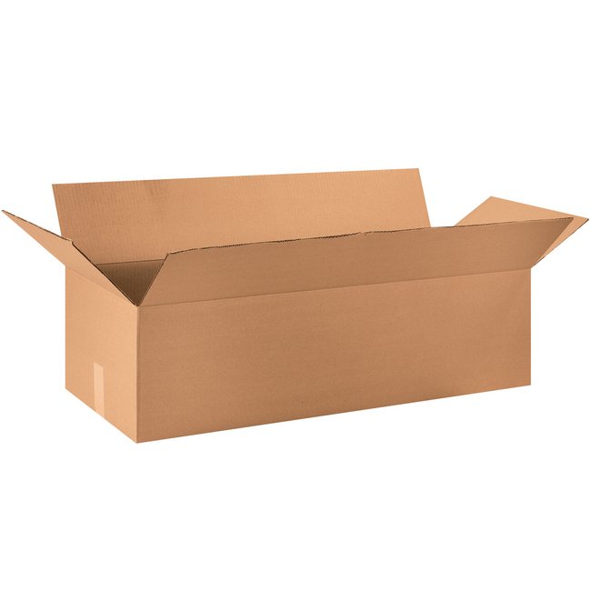 36x14x10 in ECT-32 Kraft Corrugated Box Bundle (Qty 15) - Image 1