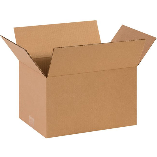 14x10x8 ECT-32 Kraft Corrugated Box Bundle (25 Pack) - Image 1