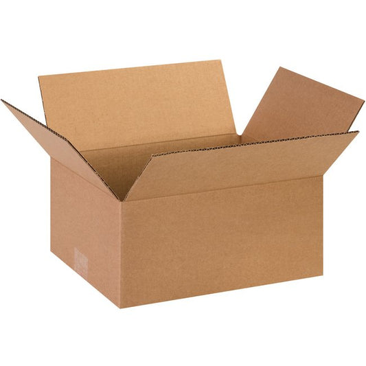 13x10x6 Kraft Corrugated Box - ECT-32, Bundle of 25 - Image 1
