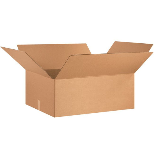 Alpha Packaging, Inc. 30x24x12 ECT-32 Kraft Corrugated Box Bundle (Set of 15) - Image 1