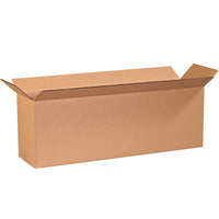 24x6x8 Long Corrugated Box, ECT-32 Kraft, Bundle of 25