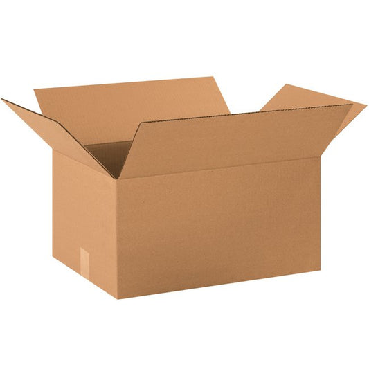 Alpha Packaging, Inc. 22x16x12 ECT-32 Kraft Corrugated Box Bundle (20-Pack) - Image 1
