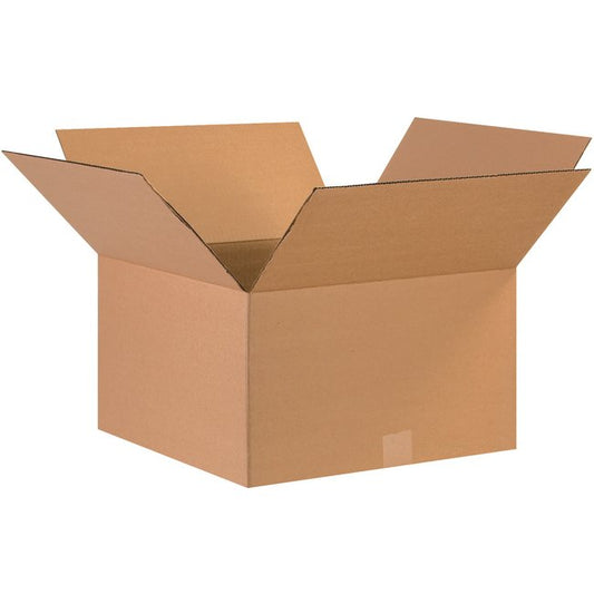 17x17x10 ECT-32 Kraft Corrugated Box Bundle (25-Pack) - Image 1