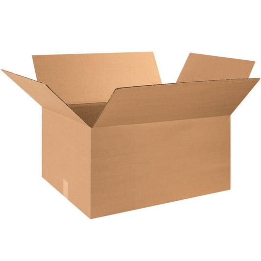 Alpha Packaging 28x18x12 ECT-32 Kraft Corrugated Box Bundle - Pack of 15 - Image 1
