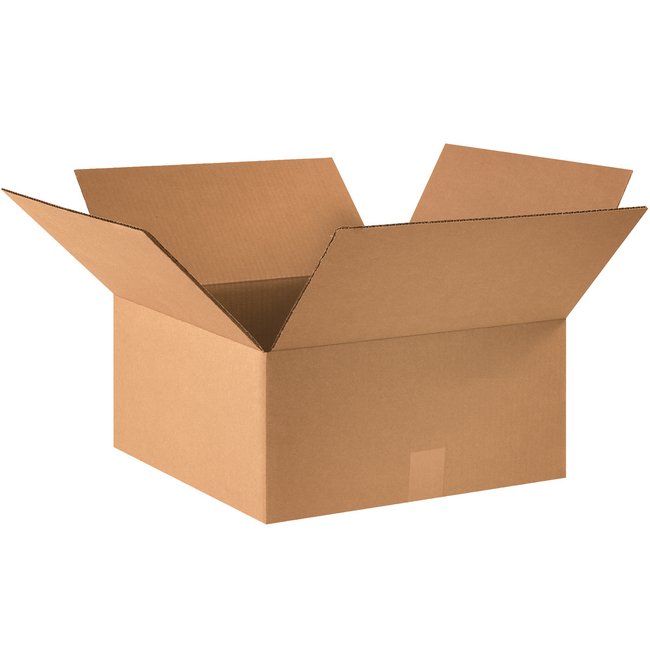 15x15x7 Kraft ECT-32 Corrugated Box Bundle - Pack of 25 - Image 1