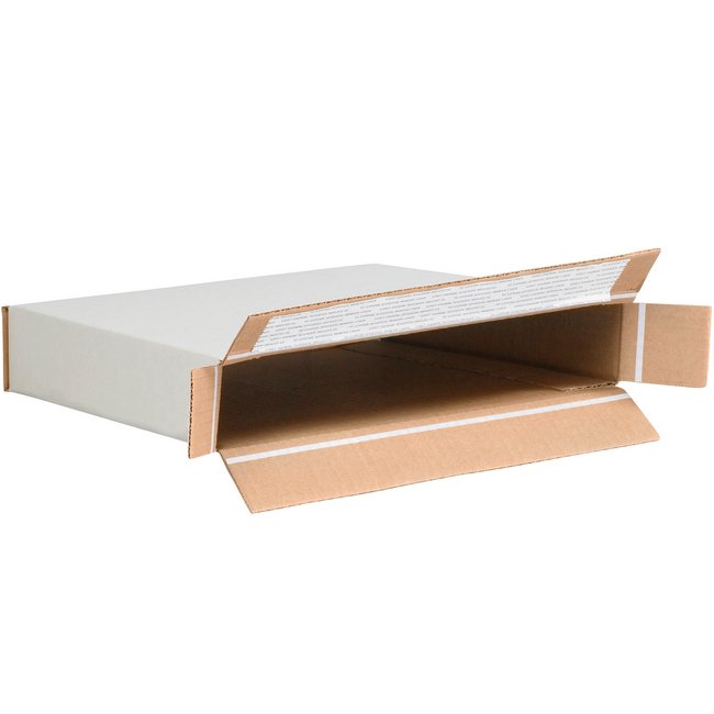 Alpha Packaging ECT-32 Corrugated Box Bundle, 10-7/8x2x12-1/4 in - Image 1