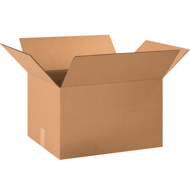 20x15x12 Kraft ECT-32 Corrugated Box Bundle (25-Pack) - Image 1