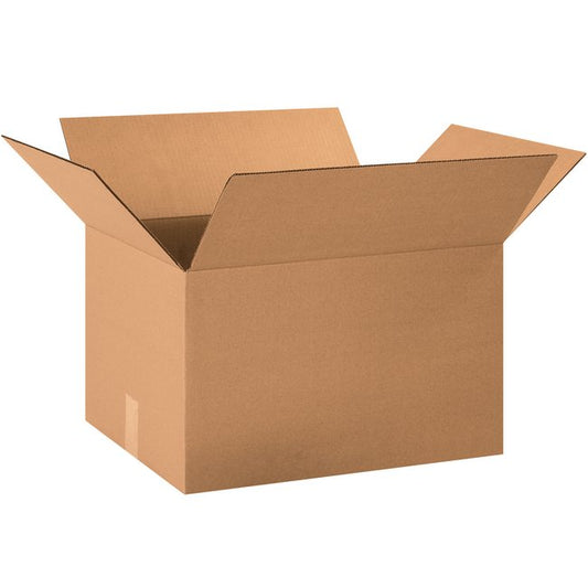 20x15x12 Kraft ECT-32 Corrugated Box Bundle (25-Pack) - Image 1