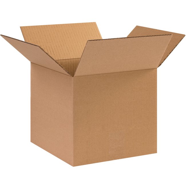 10x10x9 Kraft ECT-32 Corrugated Box Bundle (25-Pack) - Image 1