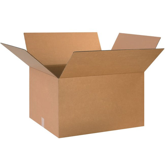 Alpha Packaging 24x20x14 ECT-32 Kraft Corrugated Box Bundle (Pack of 10) - Image 1