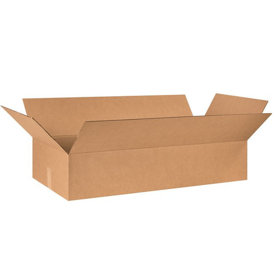Alpha Packaging 48x24x8 ECT-32 Kraft Corrugated Box Bundle (Pack of 10) - Image 1