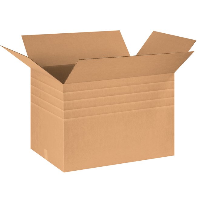 Alpha Packaging Multi-Depth Corrugated Box - 30x20x20 in - Image 1