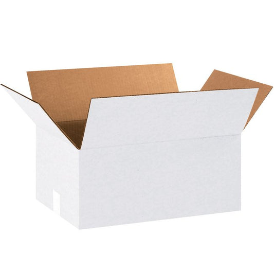 Alpha Packaging 18x12x8 Corrugated Box, ECT-32 Single Wall, 25-Pack - Image 1