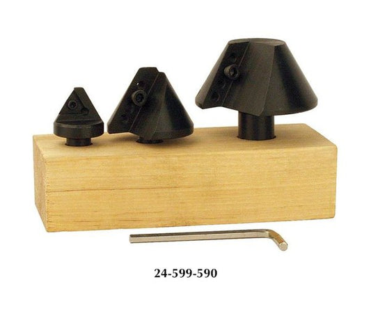 Precise 60 Degree Countersink Set with Insert Compatibility - Image 1
