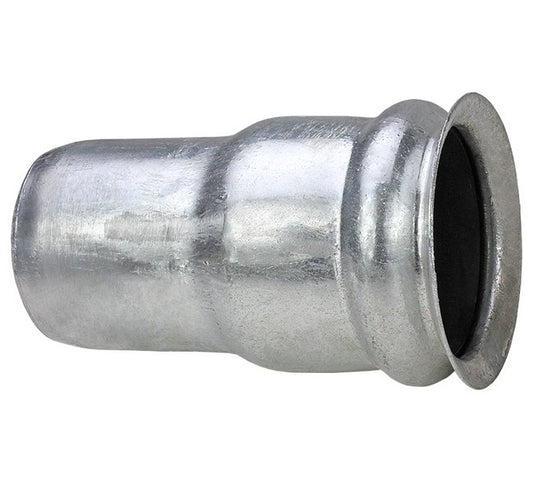 4 Inch Zinc Plated Steel Hose Shank Female Coupling - Image 1