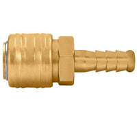 Brass 1/4 Inch Quick Connect Automotive Socket (Pack of 10)