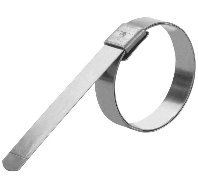 [SEO-Optimized] 301 Stainless Steel 'K' Series Preformed Clamp - 1-1/4" Diameter, 5/8" Band Width - Image 1