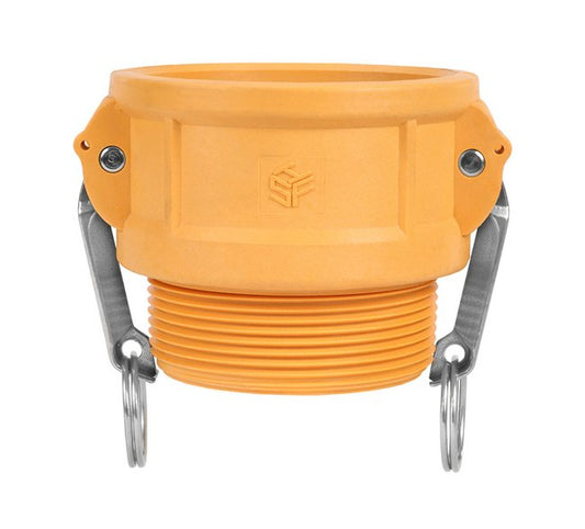 Seal Fast 3" Ny-Glass Type B Female NPT x Male NPT Cam and Groove Coupling - Image 1