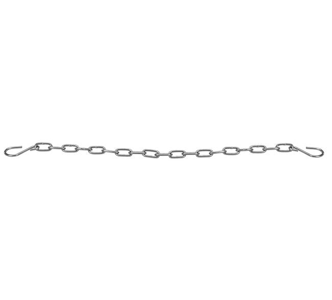 6 Inch Steel Security Chain with Safety Clips - Image 1