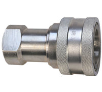Carbon Steel Type B Quick Connect Hydraulic Socket - 4.60" Overall Length