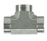Seal Fast 1 1/2'' Carbon Steel Female NPTF Pipe Tee - Series 5605