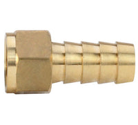Seal Fast Brass Female Hose Ridged End x NPT Shank - 1/8" Inner Diameter