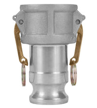 Aluminum Type DA Cam and Groove Coupler x Male Adapter Reducing Coupling